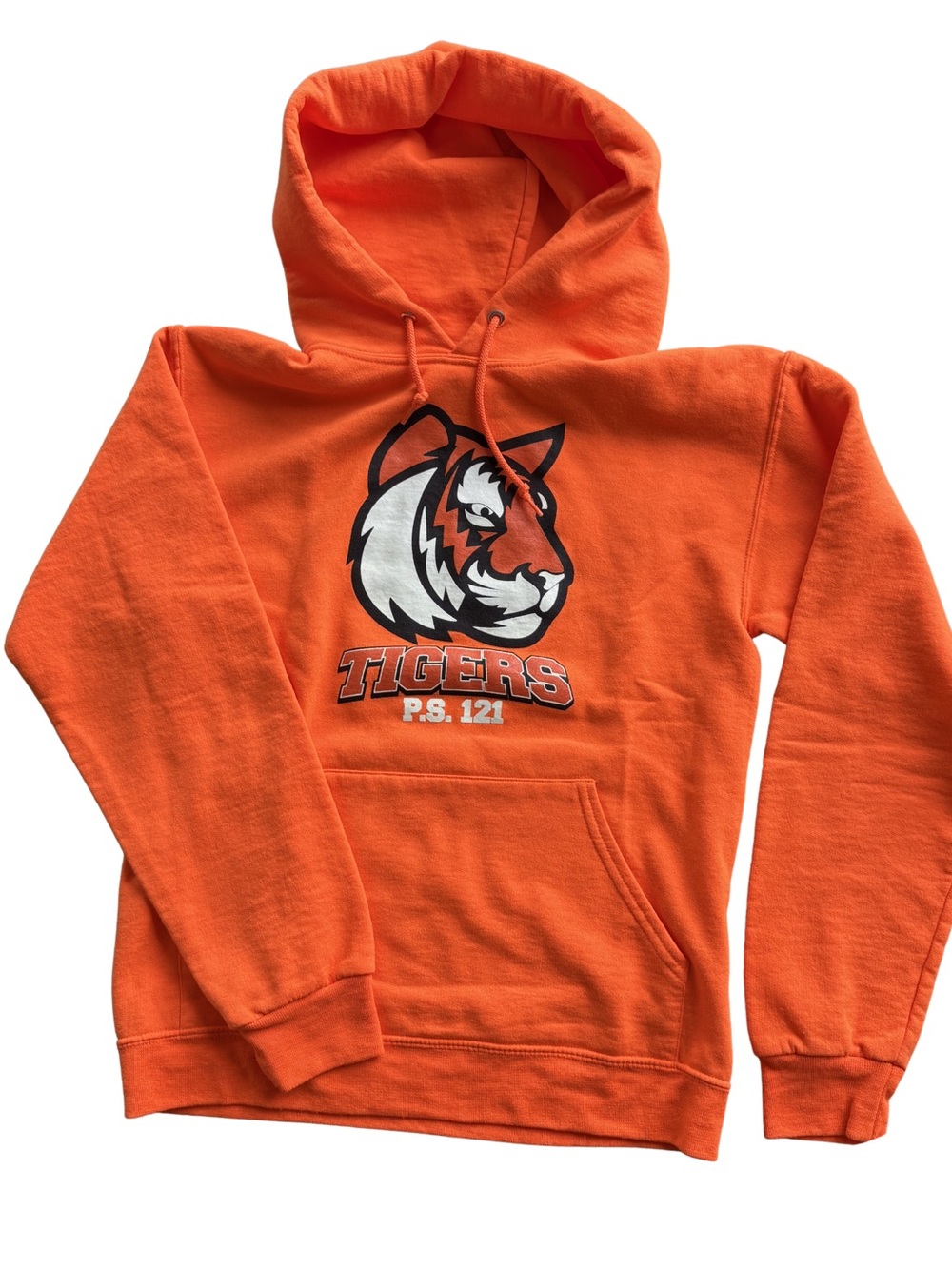 Jerzees Orange Tigers P.S. 121 Hooded Sweatshirt - Picture 2 of 2